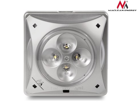 Lampa 4LED Maclean, Solarna, Oświetlenie parasola, MCE124