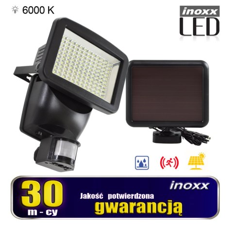 Lampa solarna naświetlacz led 120 diod smd z czujnikiem ruchu i zmierzchu