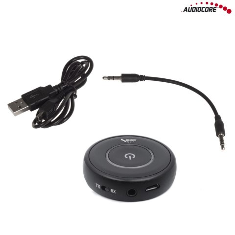 Adapter bluetooth 2 w 1 transmiter odbiornik Audiocore, Apt-X, chipset CSR BC8670, bluetooth v5.0, AC820