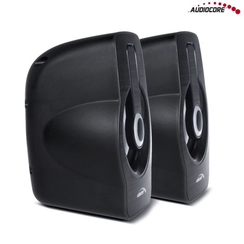 Głośniki komputerowe Audiocore, 6W, USB, Black, AC855 B