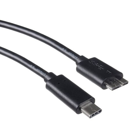 Kabel USB Micro B - Type-C 3.0, Maclean, 5Gbps, 1m, MCTV-845