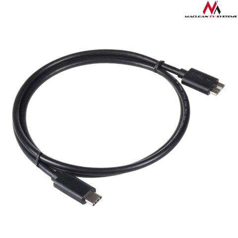 Kabel USB Micro B - Type-C 3.0, Maclean, 5Gbps, 1m, MCTV-845