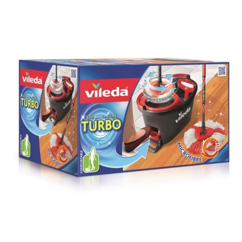 Zestaw mop obrotowy Vileda Easy Wring and Clean Turbo box